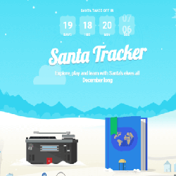 Google Santa Tracker is live, counting down the days until Christmas with  holiday games & resources